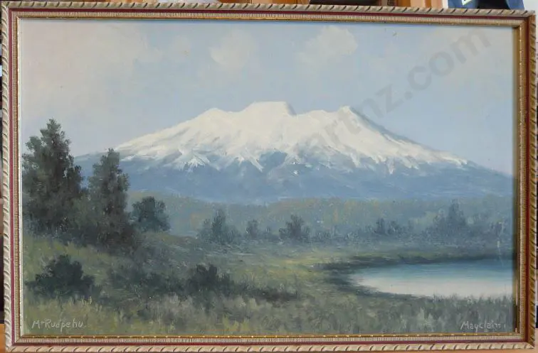 MAYCLAIR, J.R. Jnr (1907-1947) - Mount Ruapehu Image 1++