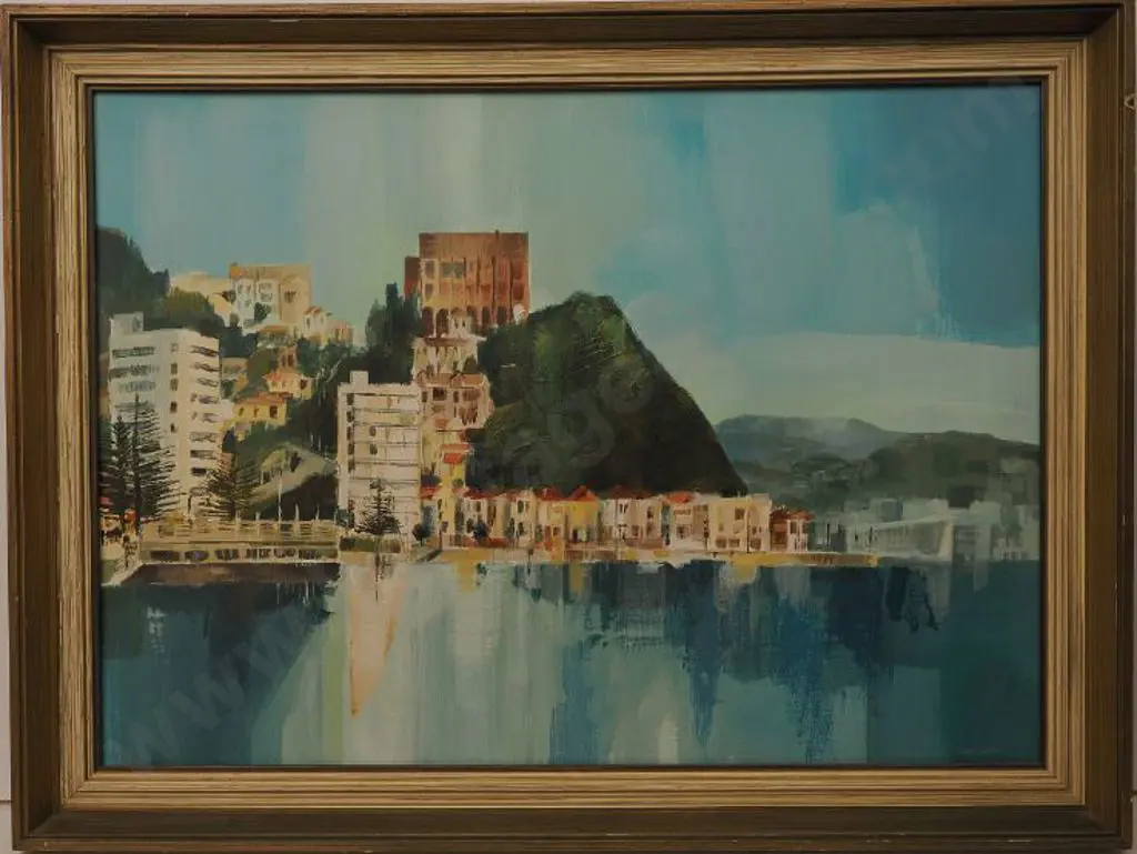 HARRISON, Rodger (1931-) - Oriental Bay Image 1++