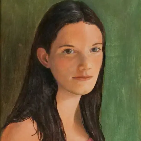 IRVING, James (Active 1970s) - Inga (head study)