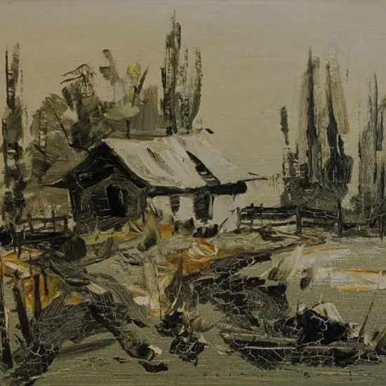 BAXTER, Brian (1940-) - Country Cottage