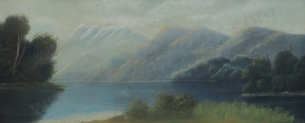 UNKNOWN artist - Southern Lakes with Hills Image 1++