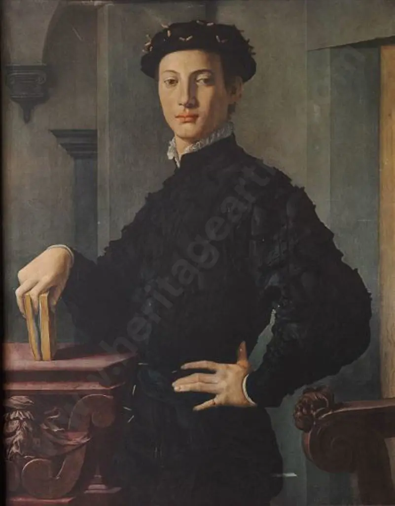 BRONZINO, Angelo (1503-1572) - Portrait of a Young Man Image 1++