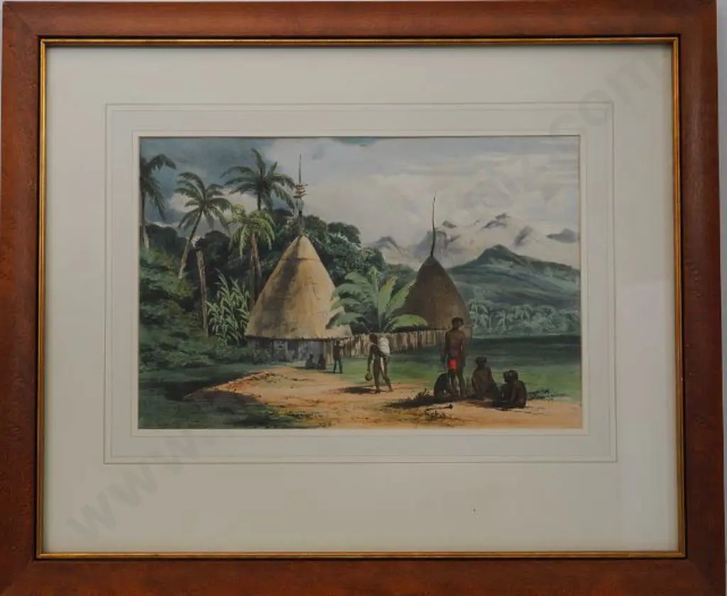 OLIVER, Richard Aldworth (1811-1889) - Puebo, New Caledonia Image 1++