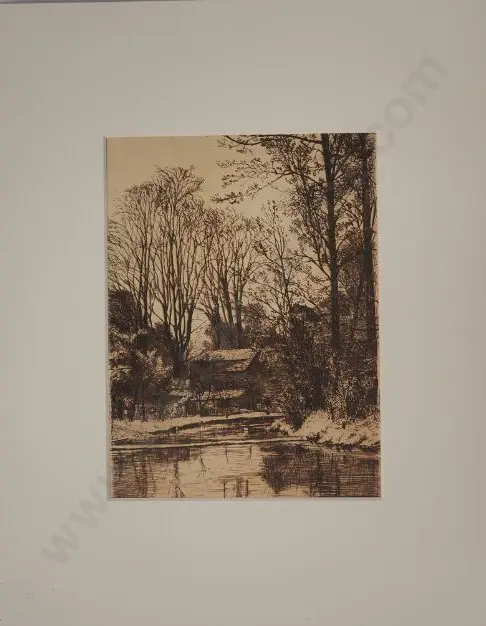 HESELTINE, John Postle R.E. (1843-1929) - The Mill Image 1++