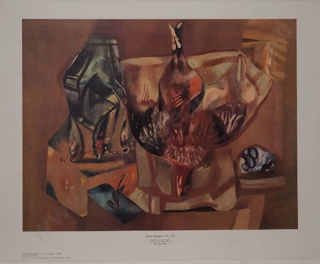 HODGKINS, Frances (1869-1947) - Red Cockerel, 1924 Image 1++