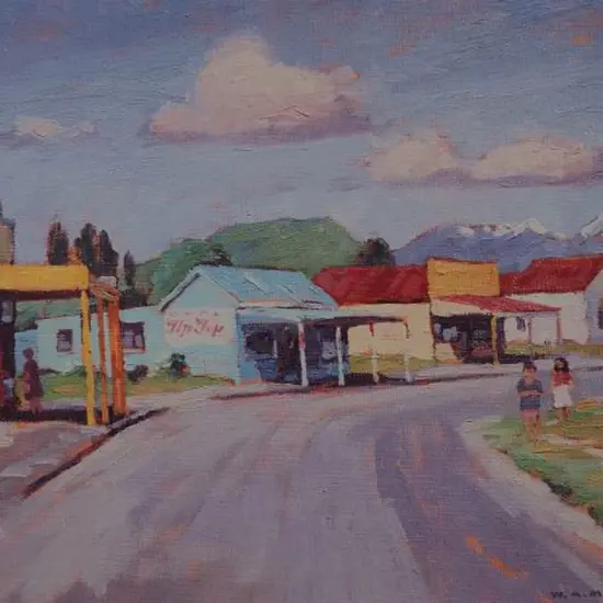 MacCORMICK, W.A. (Bill) (1942-) - A Country Town