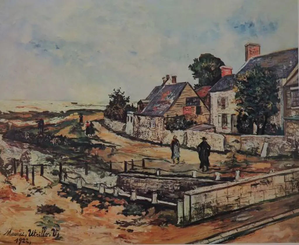 UTRILLO, Maurice (1883-1955) - Mont St Michel, 1922 Image 1++