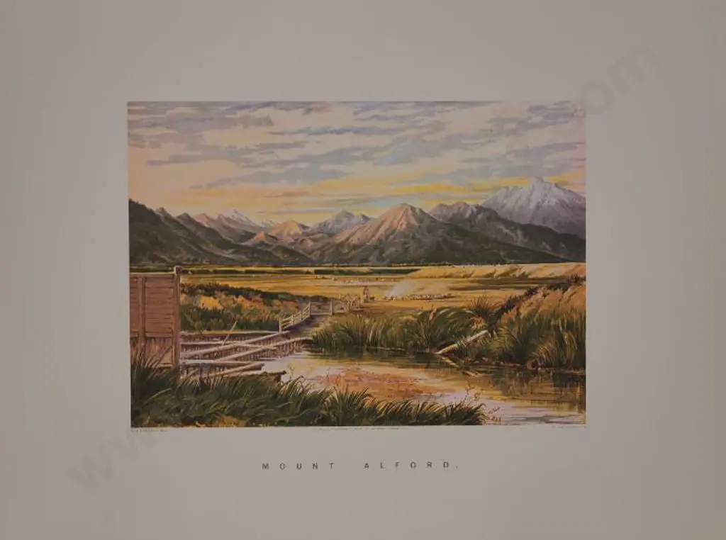 BARRAUD, Charles Decimus (1822-1897) - Mount Alford Image 1++