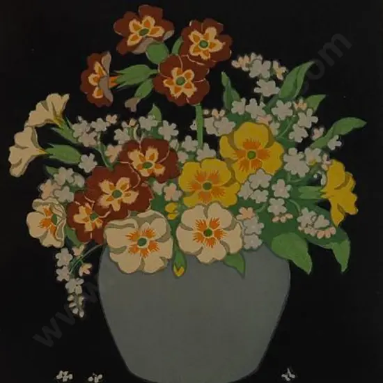 HALL THORPE, John (1874-1947) - Forget Me Nots (1922)