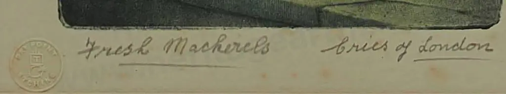 WHEATLEY, Francis (1747-1801) - Cries of London - Fresh Mackerels Image 1++