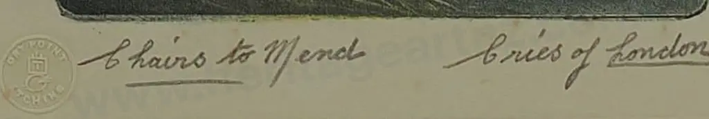 WHEATLEY, Francis (1747-1801) - Cries of London - Chairs to Mend Image 1++