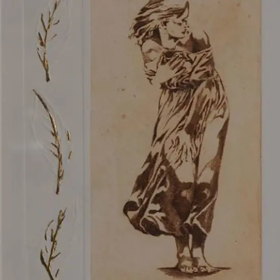 DYNES. Helen (21st Cent.) - Windblown - Woman Protecting Herself from Wind