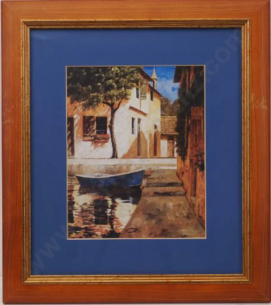 UNKNOWN artist - Canal Scene Image 1++