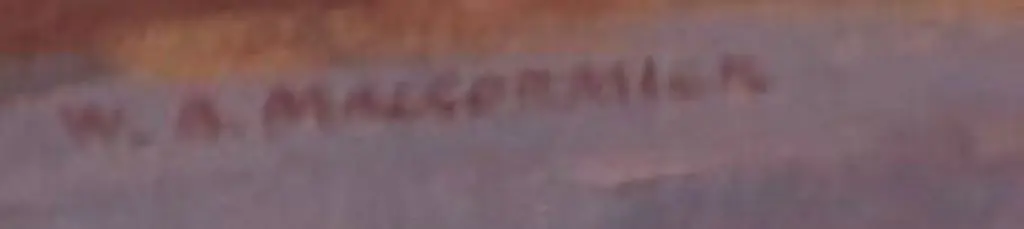 MacCORMICK, W.A. (Bill) (1942-) - Row of Cottages Image 1++