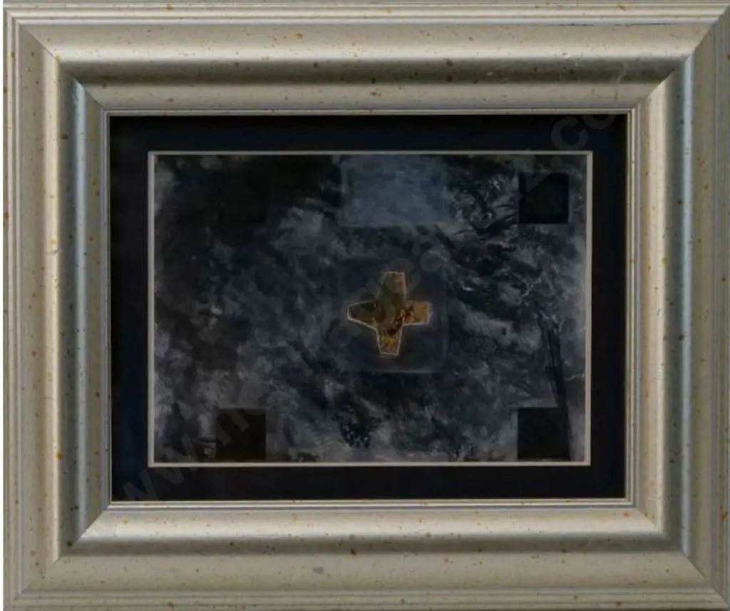 HOTERE, Ralph (1931-2013) - Negro Sobre Image 1++