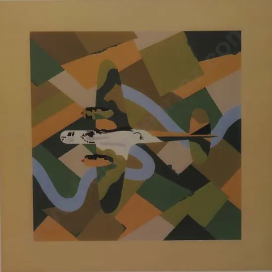 WONG, Sing Tai (Harry) (1943-) - Flight Plan No 2, 1i981