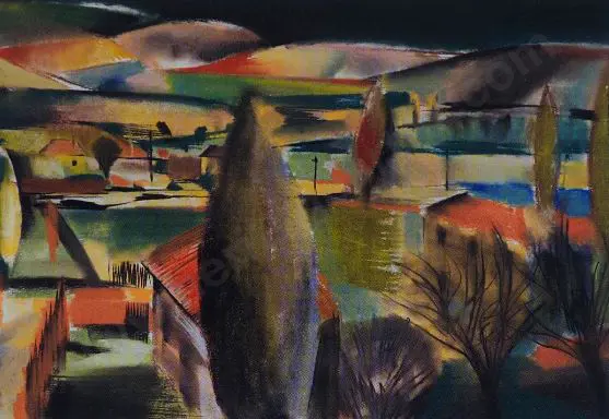 DRAWBRIDGE, John (1930-2005) - Near Pongaroa Image 1++