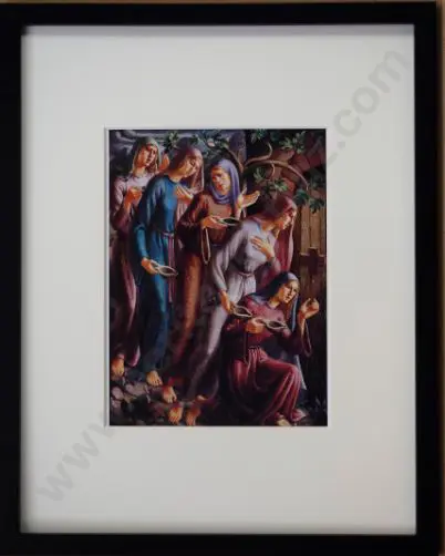 WHITE, A. Lois (1903-1984) - Foolish Virgins, 1947 Image 1++