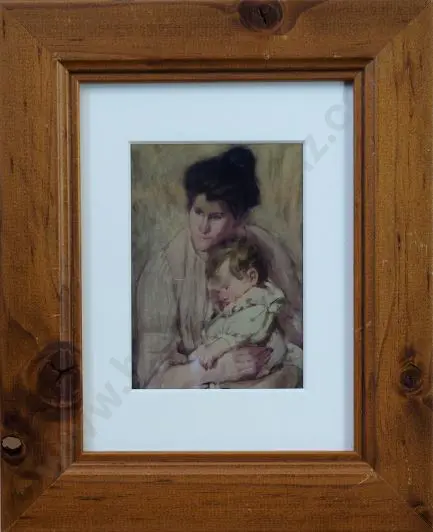 HODGKINS, Frances (1869-1947) - Mother and Child, 1906 Image 1++