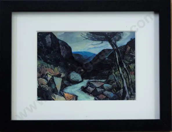 WEEKS, John (1888-1965) - Limestone Valley, King Country Image 1++