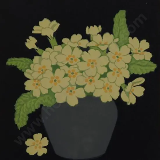 HALL THORPE, John (1874-1947) - Primroses