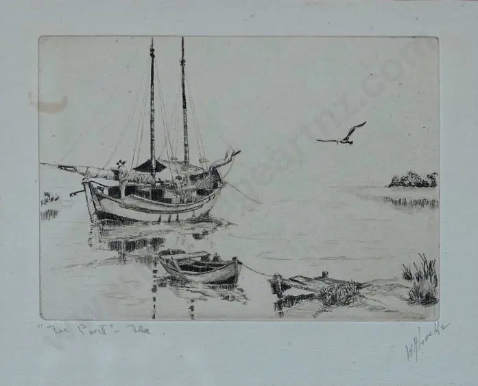 LOCKE, Walter Ronald (1883-1949) - The Pont Image 1++