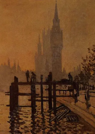 MONET, Claude (1840-1926) - The Thames Below Westminster Image 1++