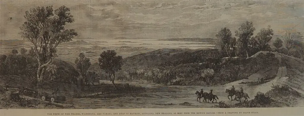 ILLUSTRATED LONDON NEWS - 1862 - The Firth of Thames, 1862 Image 1++