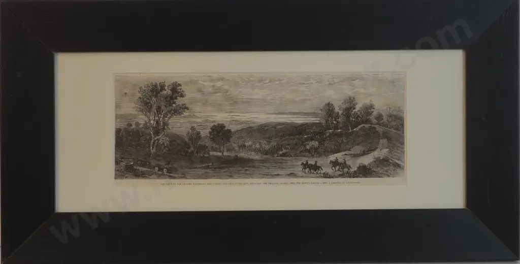 ILLUSTRATED LONDON NEWS - 1862 - The Firth of Thames, 1862 Image 1++