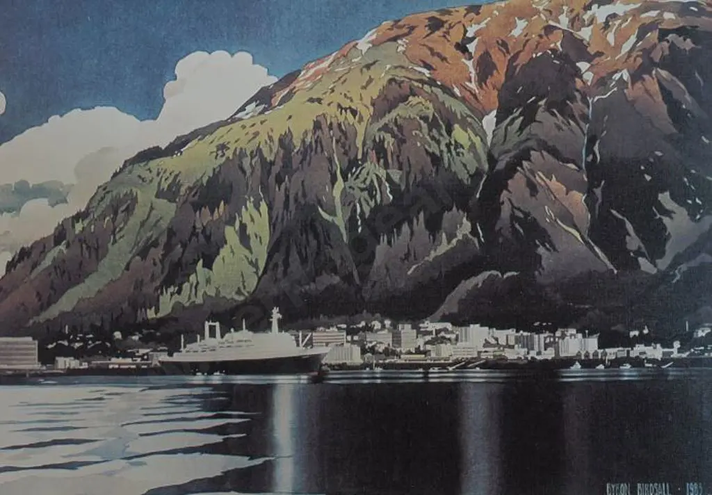 BIRDSALL, Byron (1937-2016) - Juneau, Alaska Image 1++