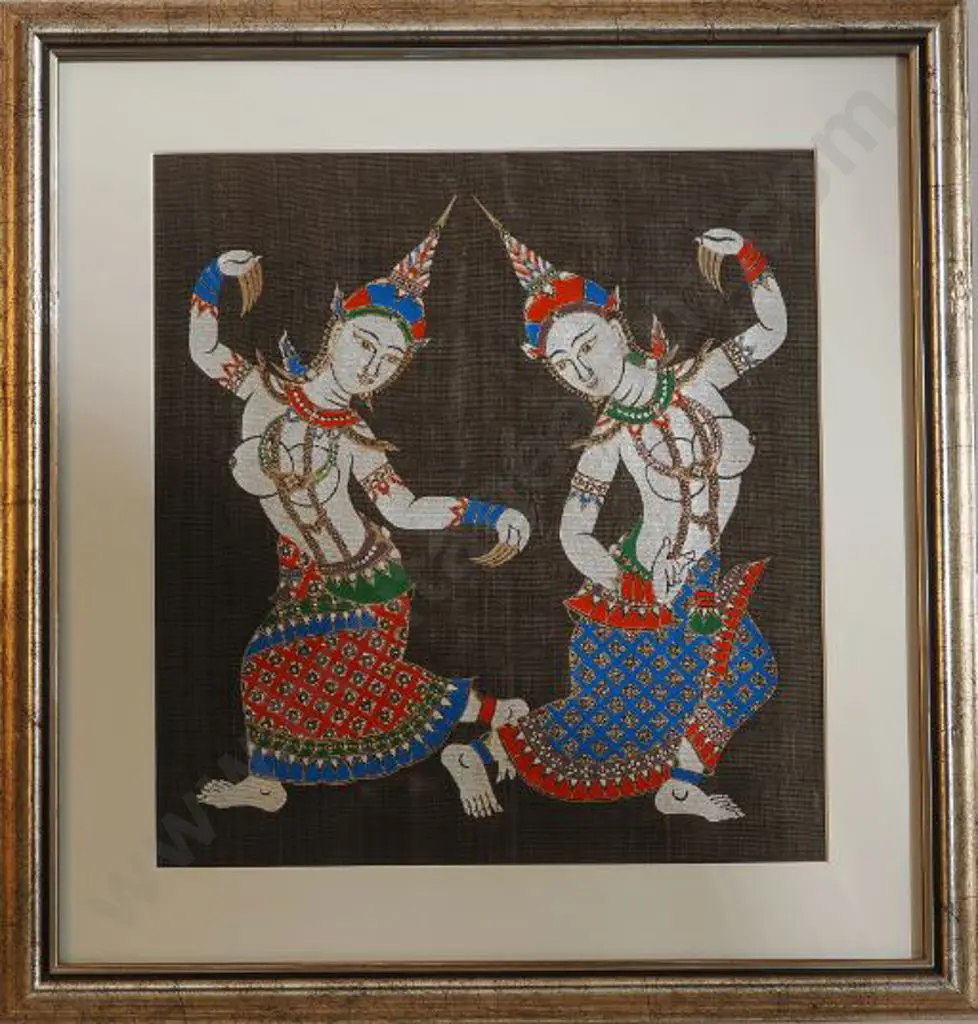 UNKNOWN Artist - Thai Dancers Image 1++