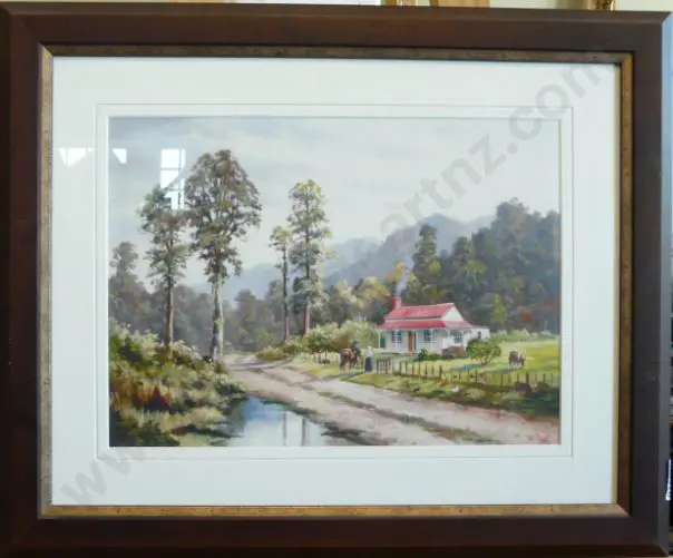 PAPPS, Ernest (1929-) - Country Cottage Image 1++