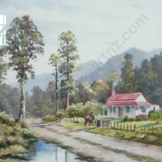 PAPPS, Ernest (1929-) - Country Cottage