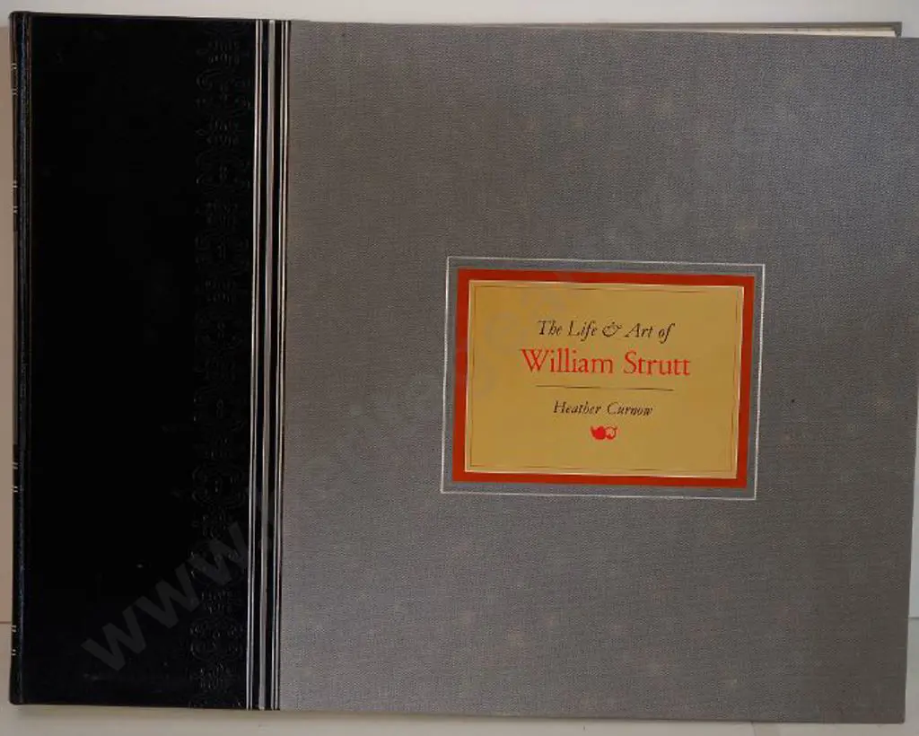 CURNOW, Heather (1941-) - The Art of William Strutt Image 1++