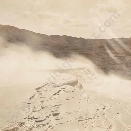 UNKNOWN - Thermal Terraces, Rotorua - late 19th Century