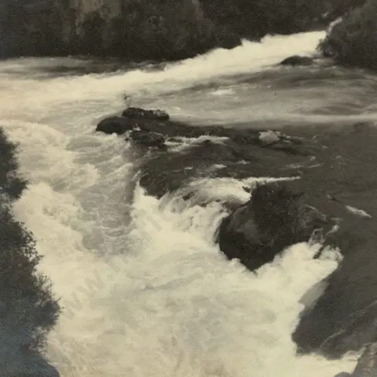 CASBOLT, Frederick Lennard (1896-1987) - Fast Moving River Flowing to Sea