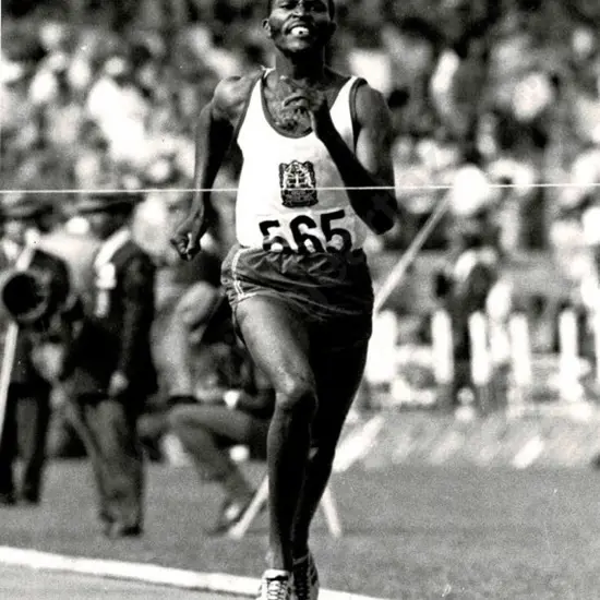 ASSOCIATED SPORTS Photography - Kip Keino Winning the 1,500 metre Final, Mexico City, 1968