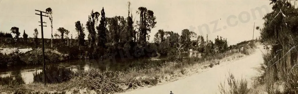 UNKNOWN - Taupo, Road & River, Late 19th Century Image 1++