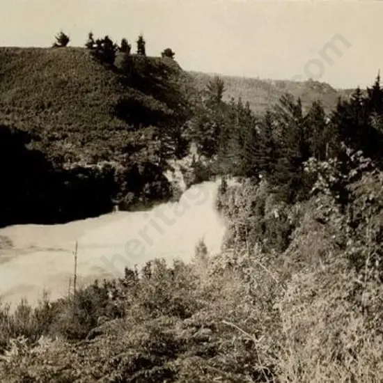 UNKNOWN - Taupo & Waikato River, Late 19th Century
