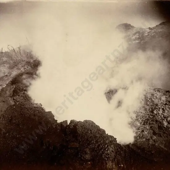 UNKNOWN - Steaming Cauldron - Late 19th Century