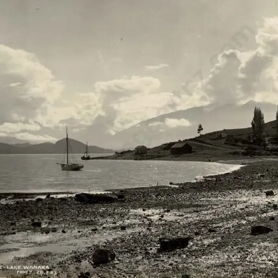 MUIR & MOODIE - Dunedin (1898-1916) - Pembroke, Lake Wanaka, 1903