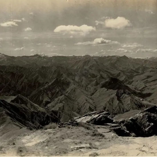 NZ GOVT PUBLICITY (Early 20th Cent.) - View From the Top of Ben Lomond, c.1910