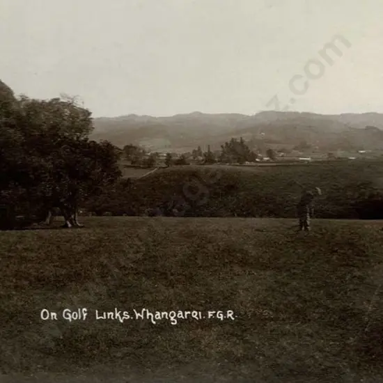RADCLIFFE, Frederick George (1863-1923) - On Golf Links Whangarei, c.1900