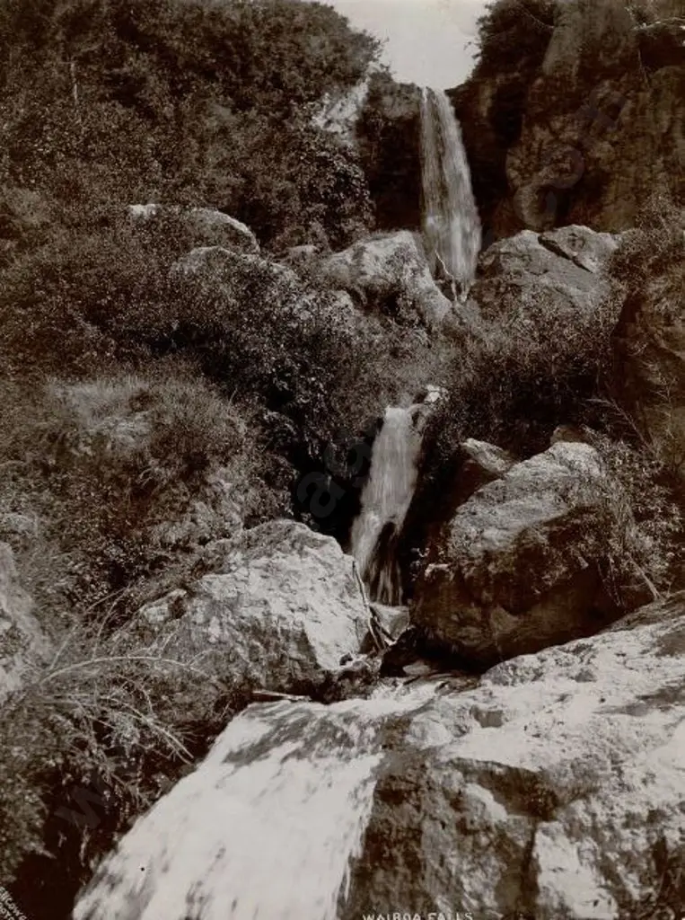 BLENCOWE, James Rasdell (1871-1945) - Wairoa Falls - Late 19th Century Image 1++