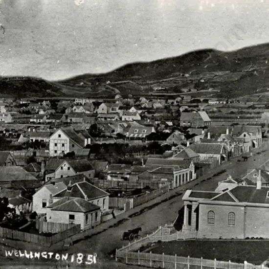 SWAN, George Henry (1833-1913) - Upper Willis Street, 1851