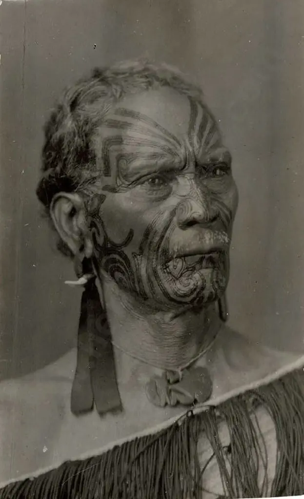 UNKNOWN - Maori Warrior Image 1++