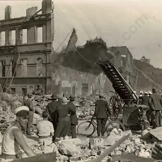 UNKNOWN - Napier Earthquake, Destroyed Buildings, 1931
