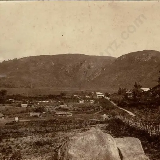 SPENCER, Charles (1854-1933) - The Wairoa, Near Ohinemutu, c.1880