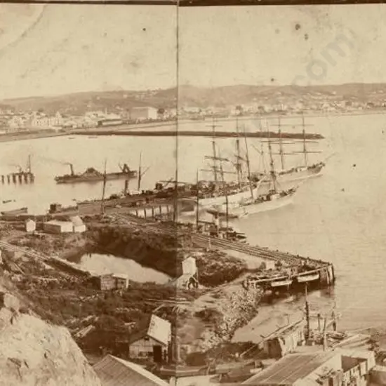 UNKNOWN - Oamaru Harbour, c.1880