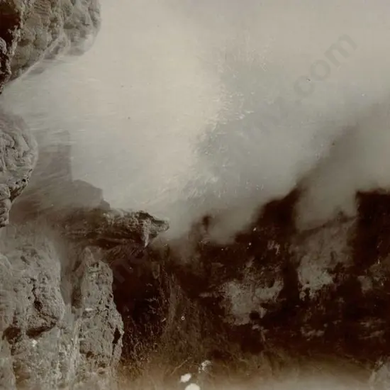 MARTIN, Josiah (1843-1916) - Alum Cliffs, Waiotapu, c.1880